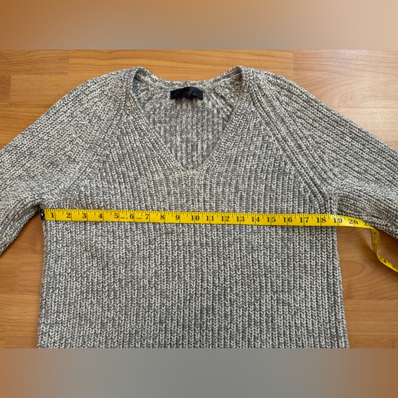 Rag & Bone Gray Chunky Knit Oversized Sweater Size XS - Picture 6 of 13